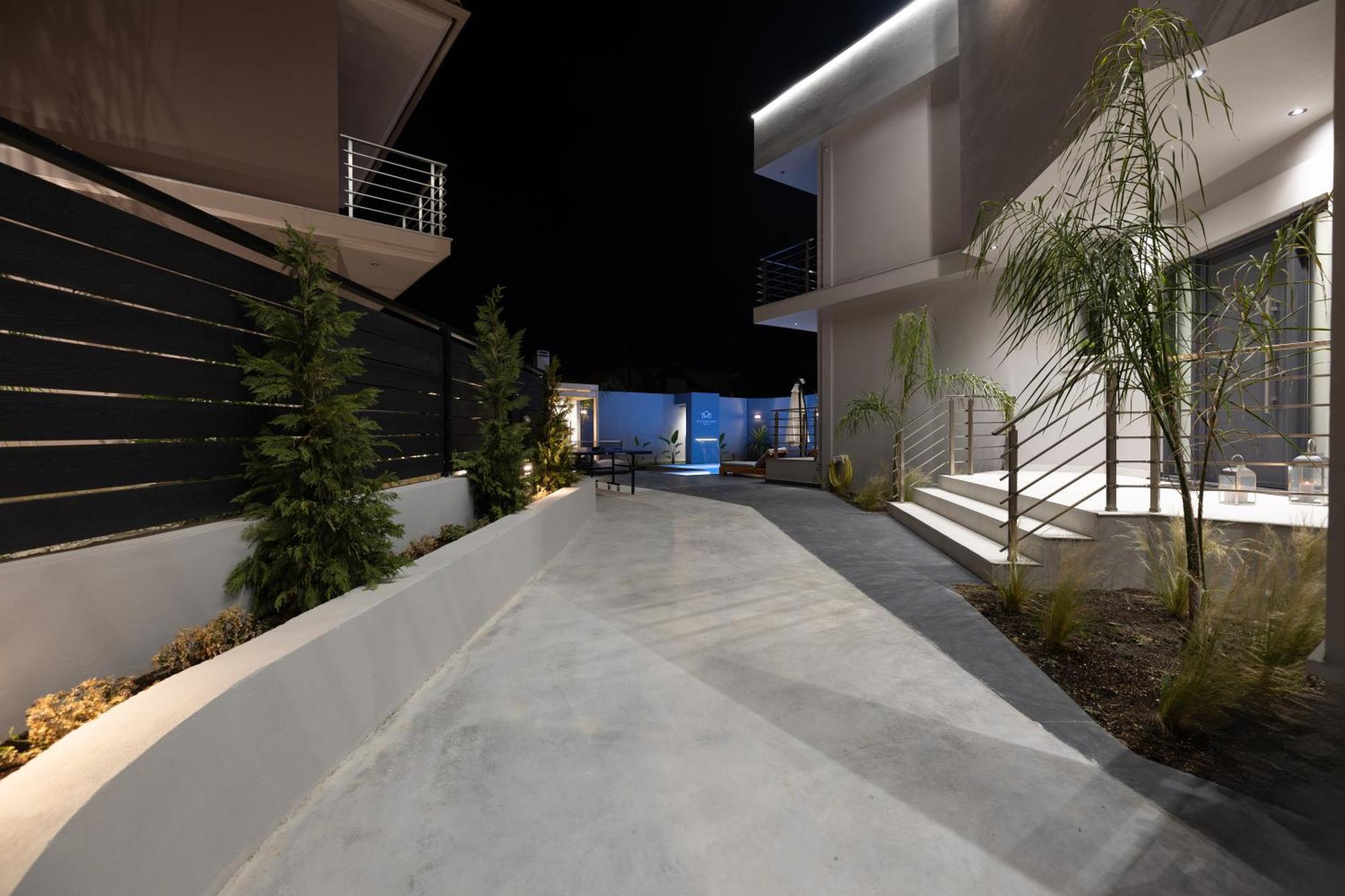 Μr & Μrs Grey Luxury Villas Ambelokipoi  Ruang foto